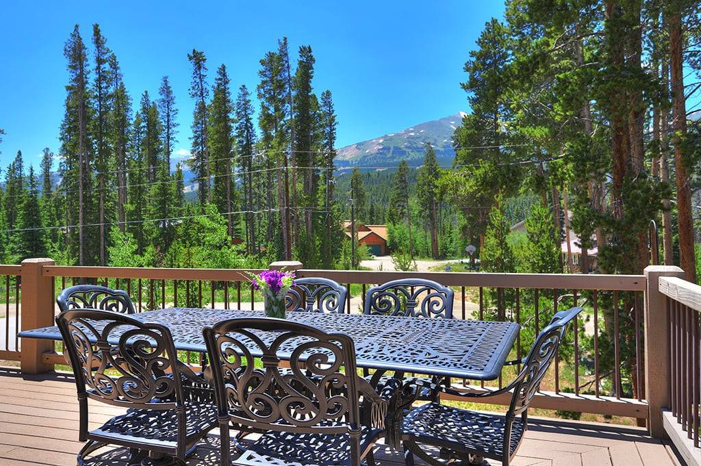 Deck - Lone Hand Lodge - Breckenridge Vacation Rental Deck - Lone Hand Lodge - Breckenridge Vacation Rental