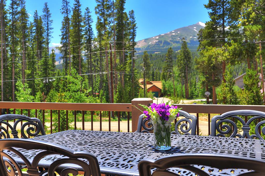 Deck - Lone Hand Lodge - Breckenridge Vacation Rental Deck - Lone Hand Lodge - Breckenridge Vacation Rental