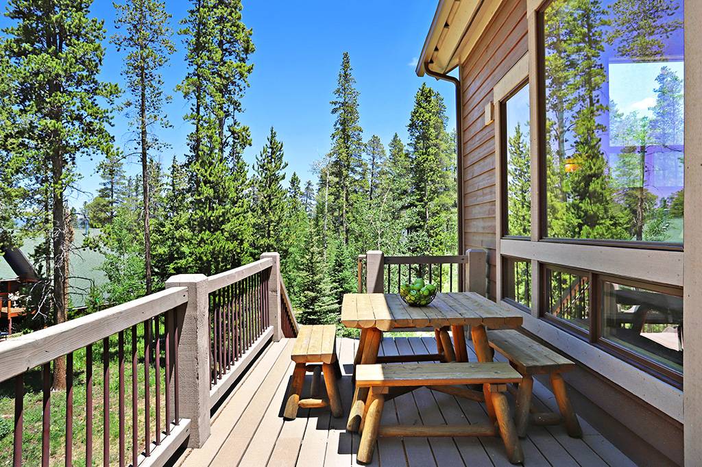 Deck - Lone Hand Lodge - Breckenridge Vacation Rental Deck - Lone Hand Lodge - Breckenridge Vacation Rental