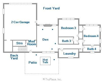 Floor Plan - Lone Hand Lodge - Breckenridge Vacation Rental Floor Plan - Lone Hand Lodge - Breckenridge Vacation Rental