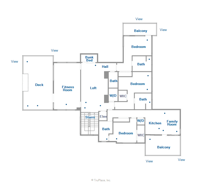 Floor Plan - Villa Amara - Breckenridge Vacation Rental Floor Plan - Villa Amara - Breckenridge Vacation Rental