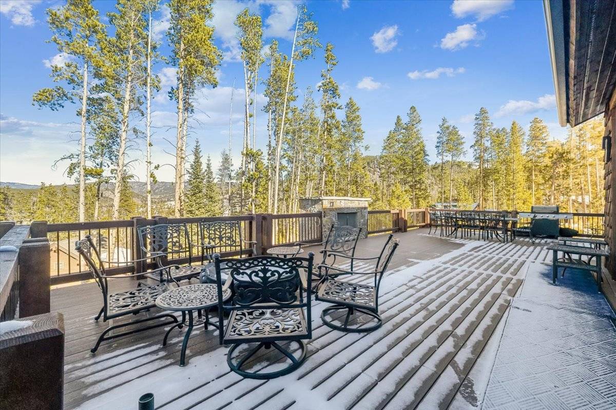 Deck/Patio - Highlands Hideaway - Breckenridge Vacation Rental Deck/Patio - Highlands Hideaway - Breckenridge Vacation Rental