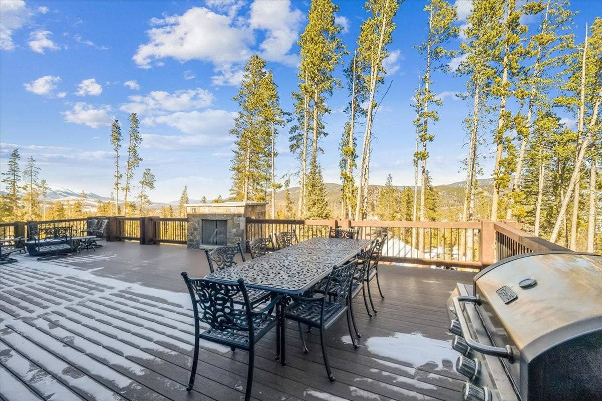 Deck/Patio - Highlands Hideaway - Breckenridge Vacation Rental Deck/Patio - Highlands Hideaway - Breckenridge Vacation Rental