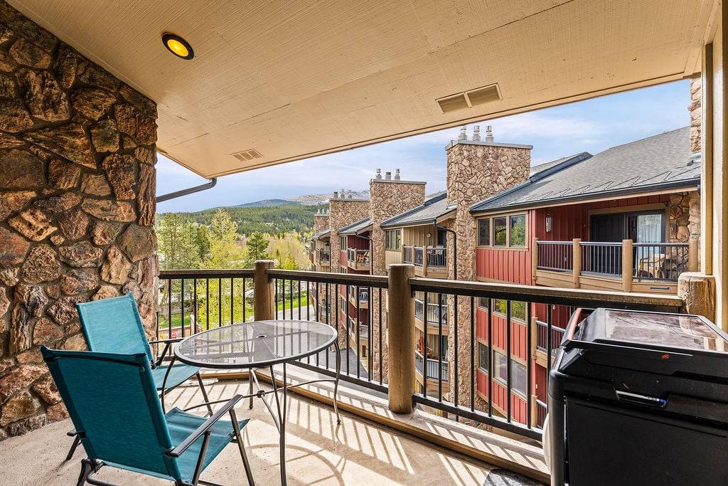 Balcony - Park Place 304C - Breckenridge Vacation Rental Balcony - Park Place 304C - Breckenridge Vacation Rental