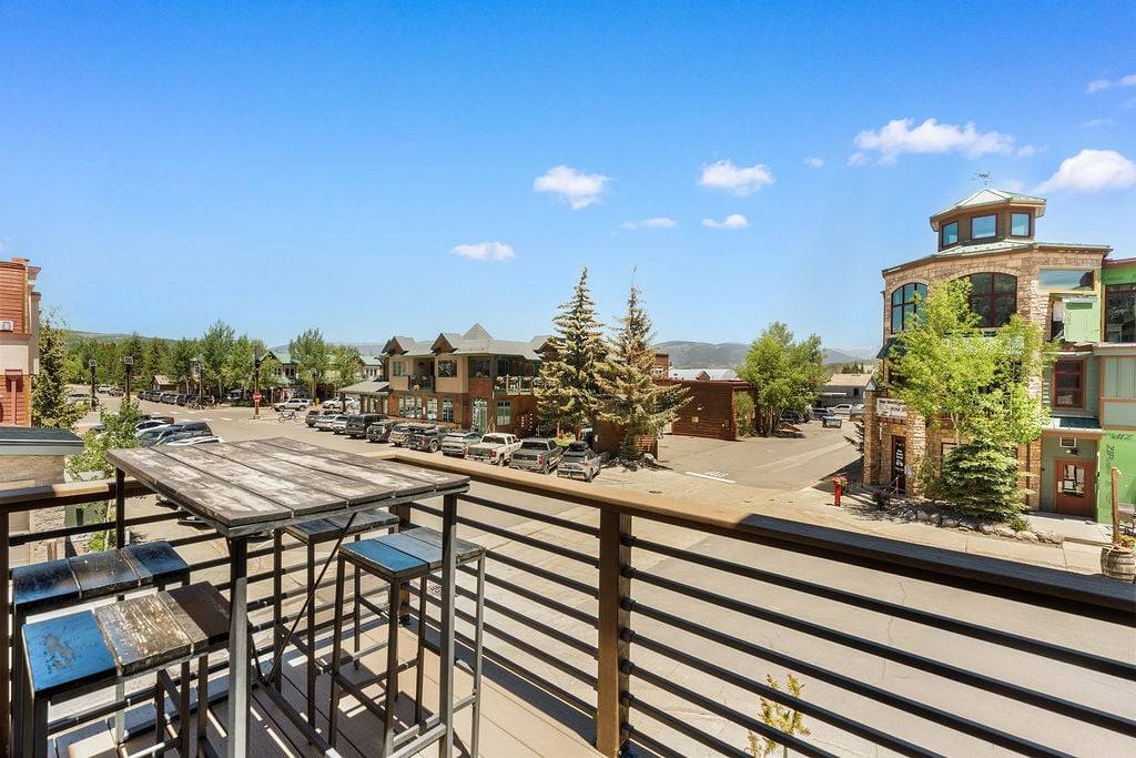 Balcony, Decked Out Downtown, Frisco Vacation Rental Balcony, Decked Out Downtown, Frisco Vacation Rental