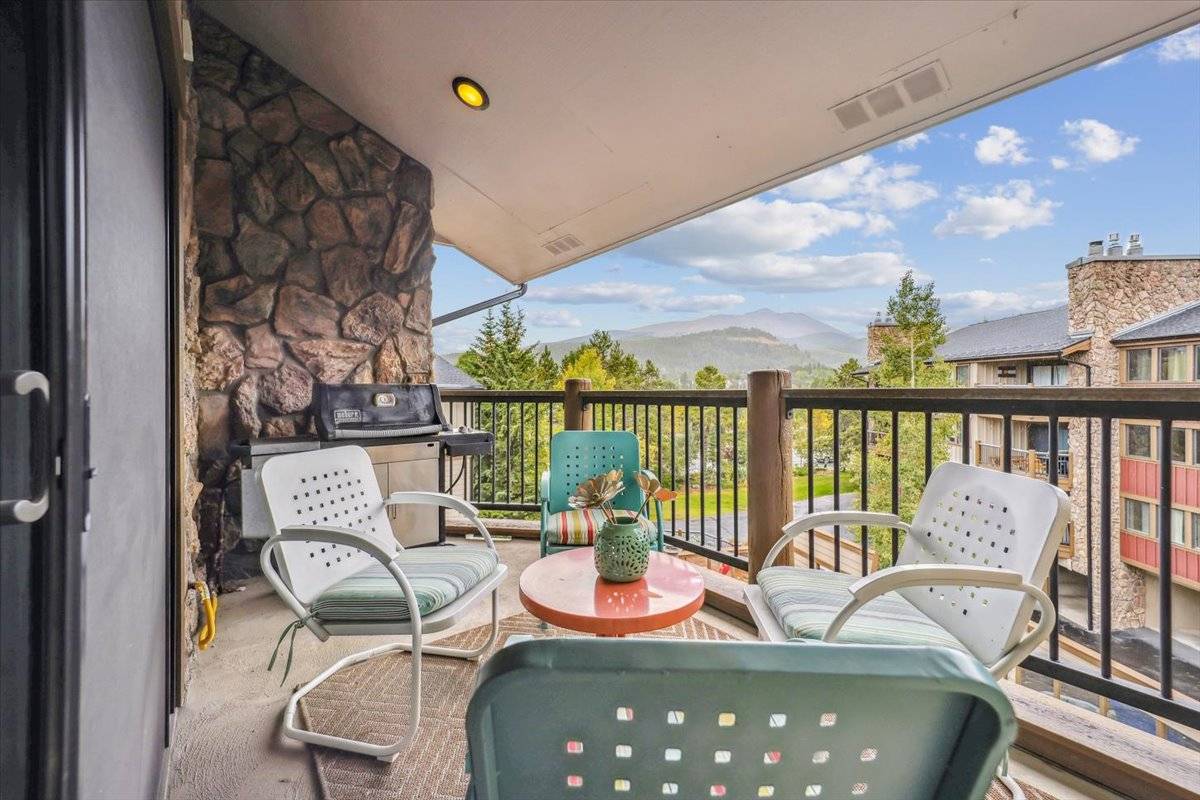 Balcony - Park Place 302C - Breckenridge Vacation Rental Balcony - Park Place 302C - Breckenridge Vacation Rental