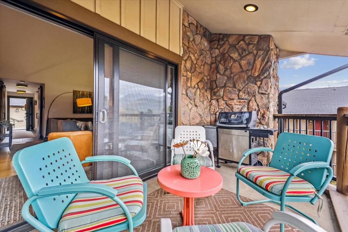 Balcony - Park Place 302C - Breckenridge Vacation Rental Balcony - Park Place 302C - Breckenridge Vacation Rental