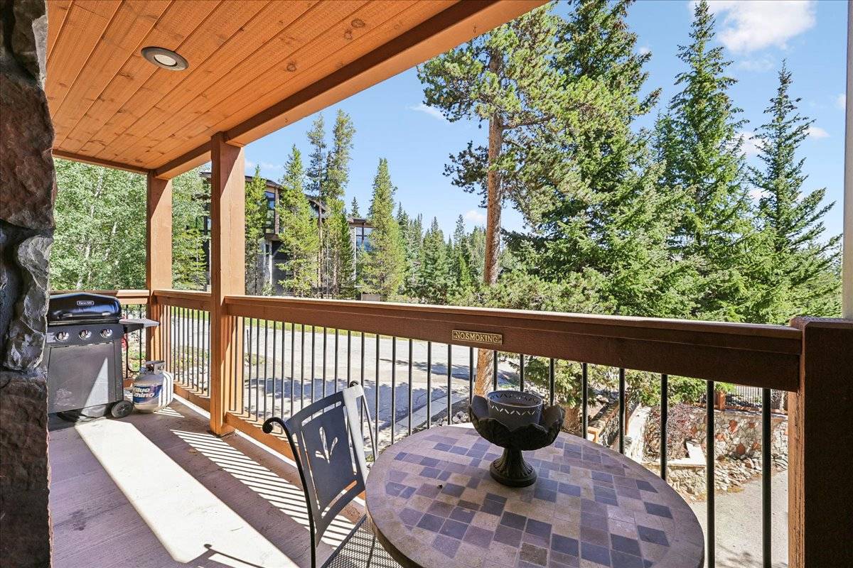 Balcony - Ski Watch 329 - Breckenridge Vacation Rental Balcony - Ski Watch 329 - Breckenridge Vacation Rental