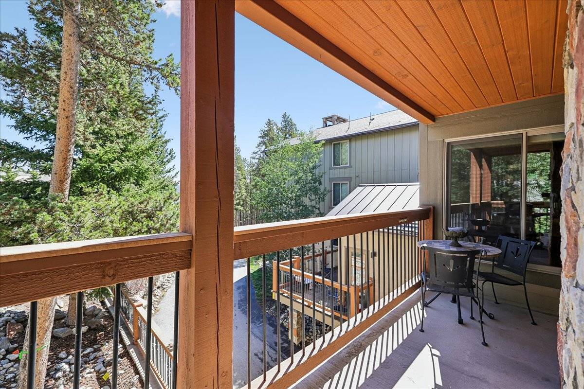 Balcony - Ski Watch 329 - Breckenridge Vacation Rental Balcony - Ski Watch 329 - Breckenridge Vacation Rental