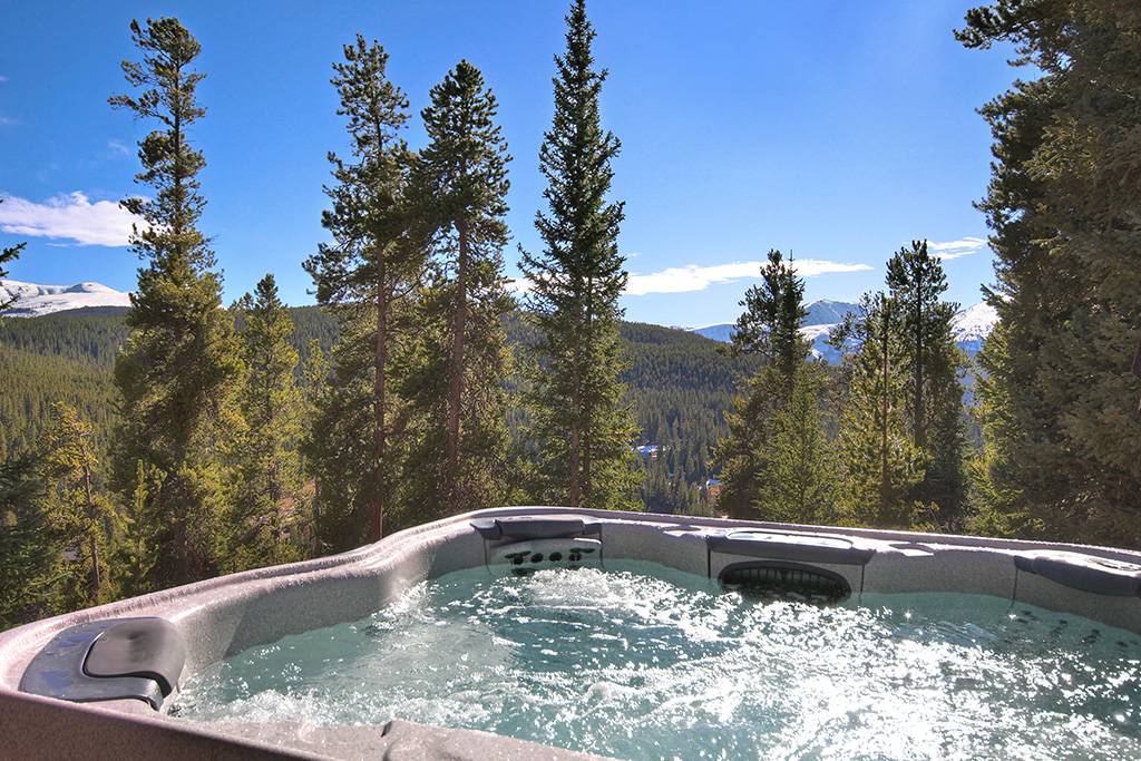 Hot Tub – Located on lower level deck off family room - 10 Southface Breckenridge Vacation Rental Hot Tub – Located on lower level deck off family room - 10 Southface Breckenridge Vacation Rental