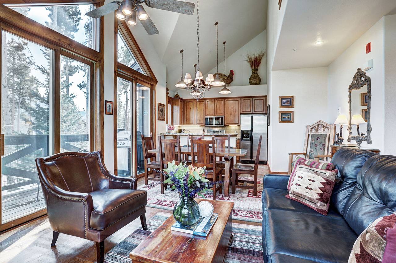 Open up the sliding glass doors on a warm day and enjoy the fresh air - Amber Sky Breckenridge Vacation Rental Open up the sliding glass doors on a warm day and enjoy the fresh air - Amber Sky Breckenridge Vacation Rental