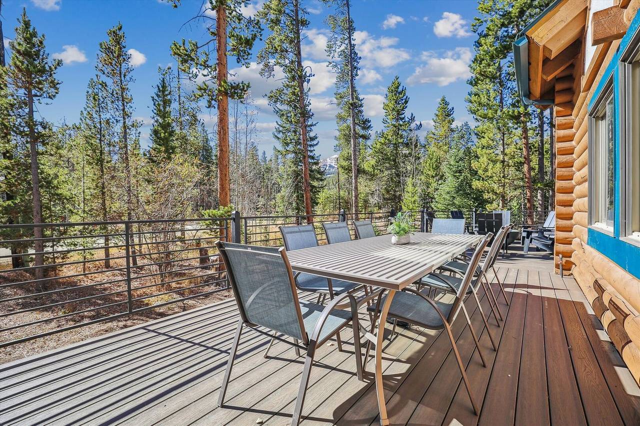 Deck, American Way Chalet, Breckenridge Vacation Rental Deck, American Way Chalet, Breckenridge Vacation Rental