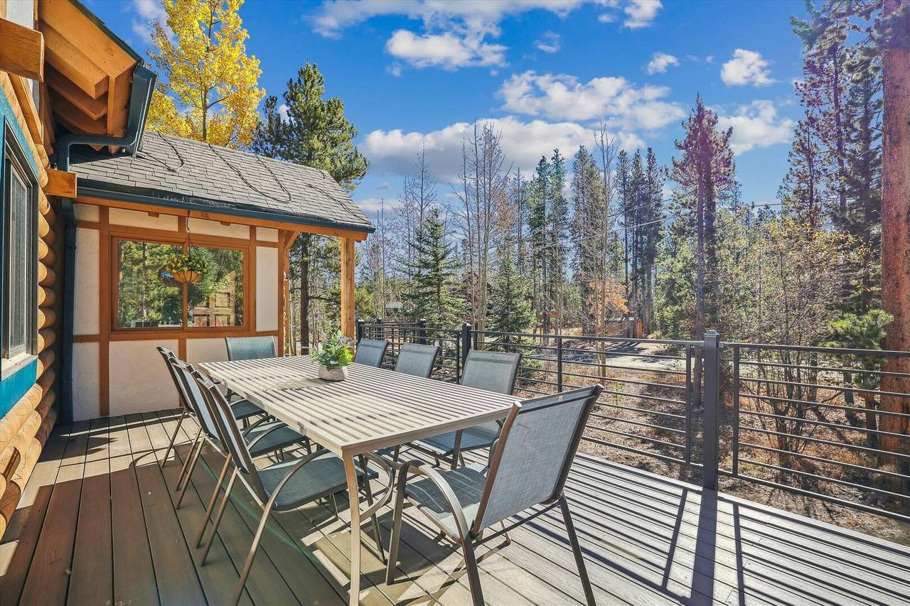 Deck, American Way Chalet, Breckenridge Vacation Rental Deck, American Way Chalet, Breckenridge Vacation Rental
