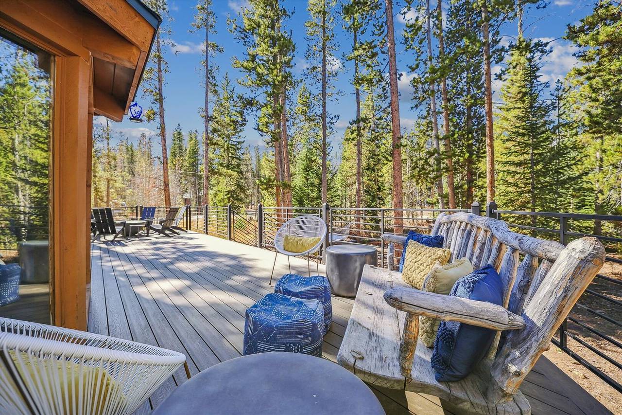 Deck, American Way Chalet, Breckenridge Vacation Rental Deck, American Way Chalet, Breckenridge Vacation Rental