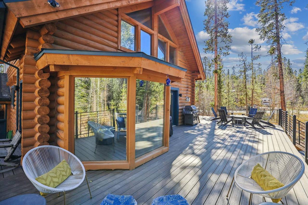 Deck, American Way Chalet, Breckenridge Vacation Rental Deck, American Way Chalet, Breckenridge Vacation Rental