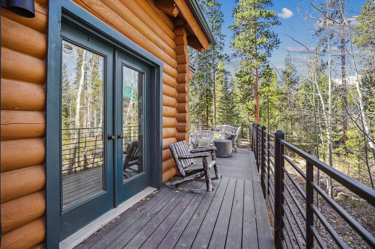 Deck, American Way Chalet, Breckenridge Vacation Rental Deck, American Way Chalet, Breckenridge Vacation Rental