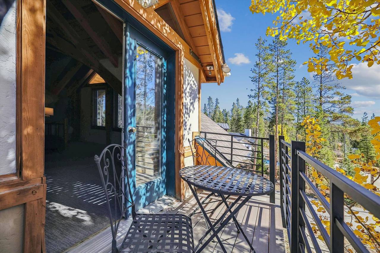 Balcony, American Way Chalet, Breckenridge Vacation Rental Balcony, American Way Chalet, Breckenridge Vacation Rental