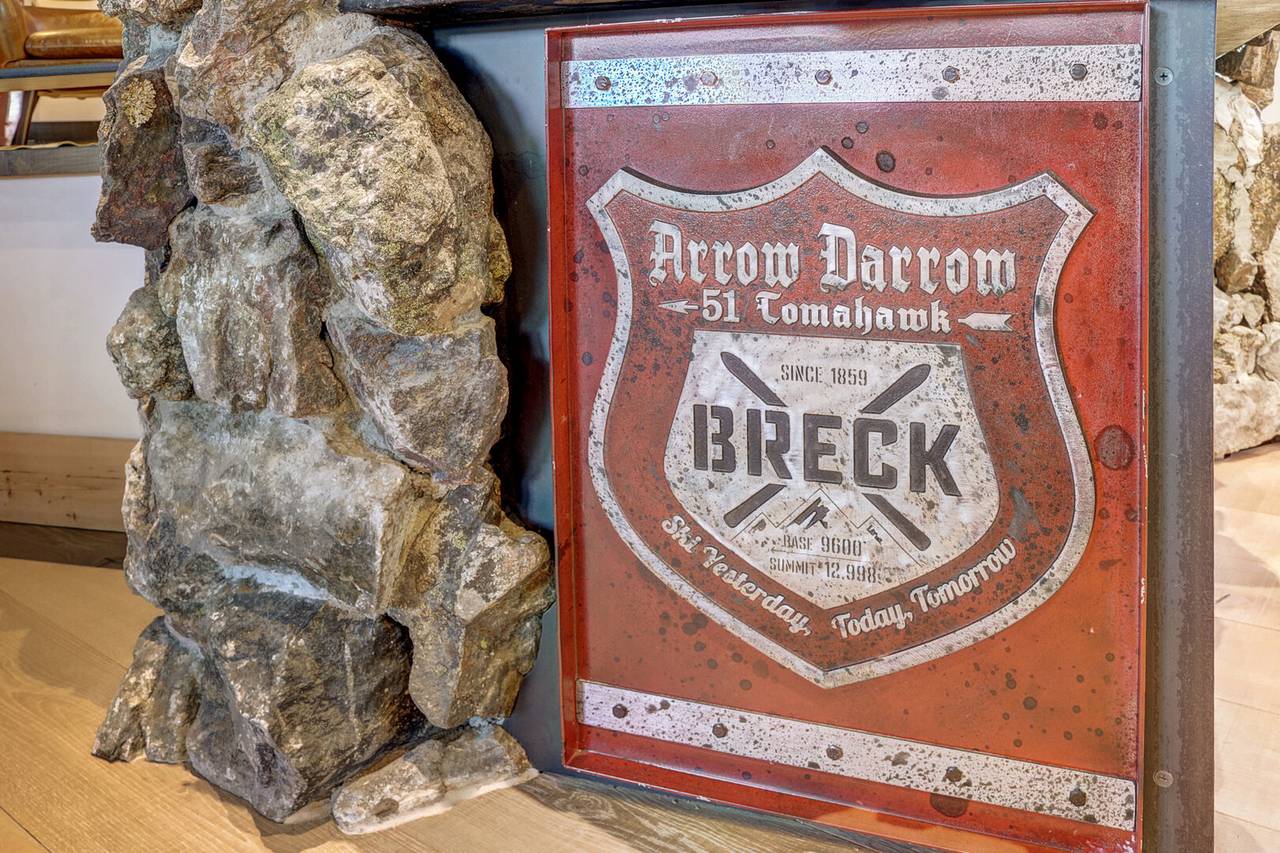 Just one of the unique features of the home - Arrow Darrow Breckenridge Vacation Rental Just one of the unique features of the home - Arrow Darrow Breckenridge Vacation Rental