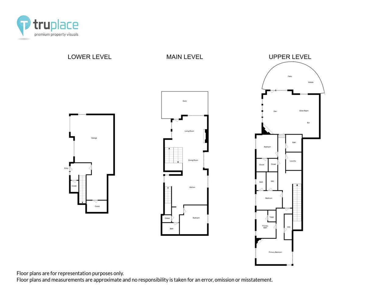 Floor Plan - Baldy Mountain Overlook Breckenridge Vacation Rental Floor Plan - Baldy Mountain Overlook Breckenridge Vacation Rental