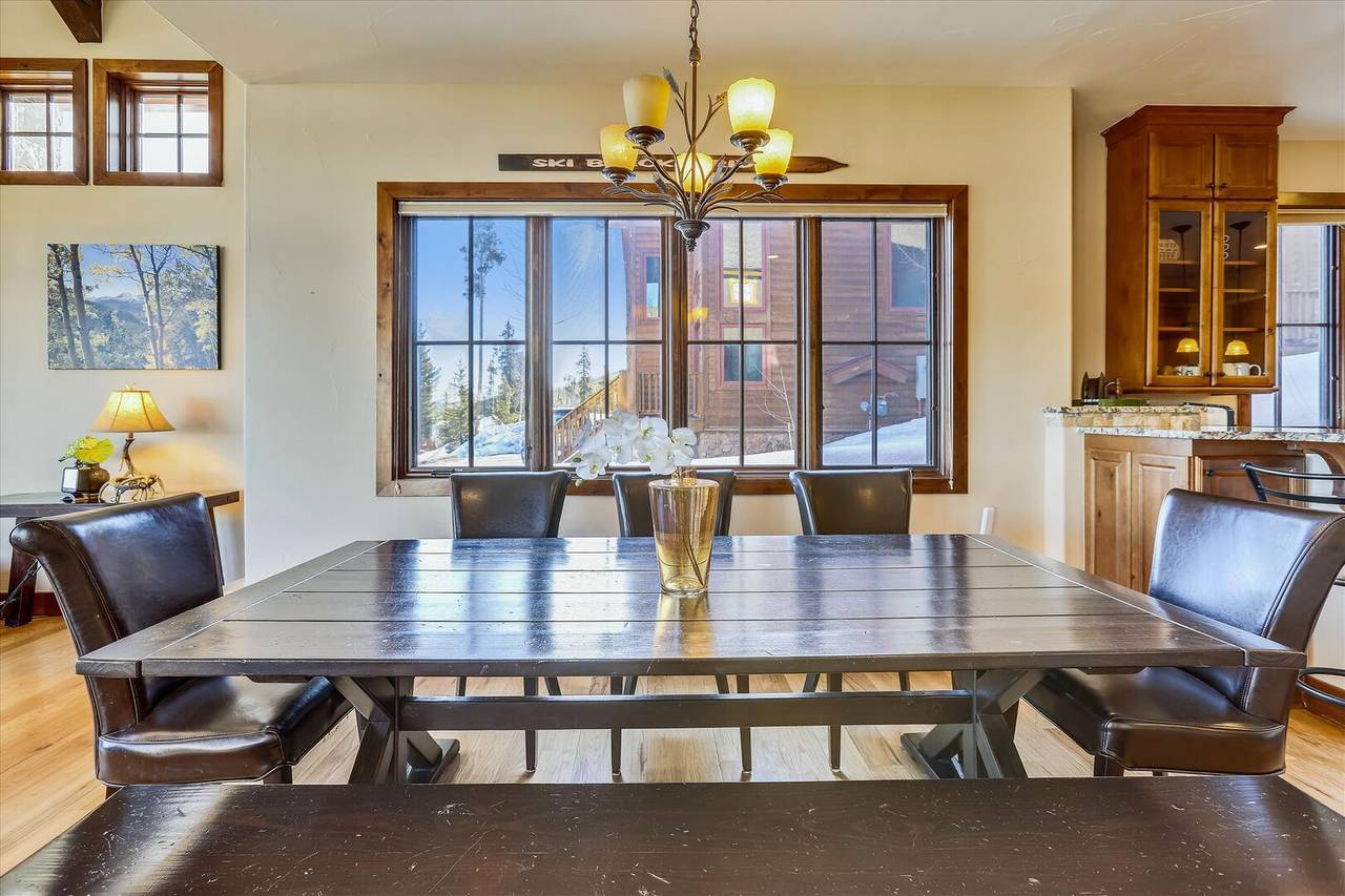 Another view into living and dining areas - Baldy Mountain Overlook Breckenridge Vacation Rental Another view into living and dining areas - Baldy Mountain Overlook Breckenridge Vacation Rental