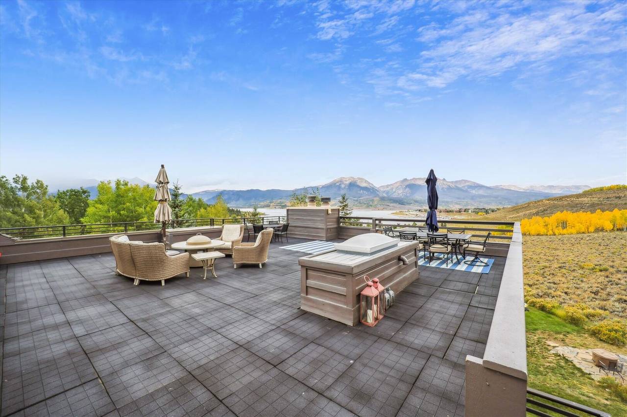 Rooftop Deck - Bella Vista - Dillon Vacation Rental Rooftop Deck - Bella Vista - Dillon Vacation Rental