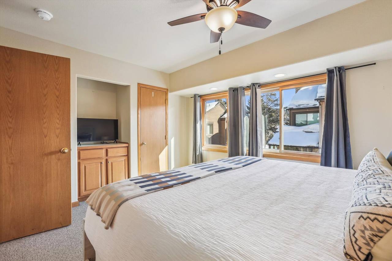 Bedroom, Cedars 24, Breckenridge Vacation Rental Bedroom, Cedars 24, Breckenridge Vacation Rental