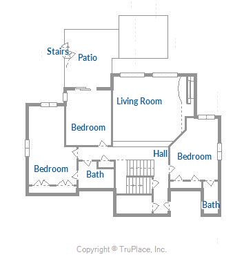 Floor Plan - Charter Ridge 10 - Breckenridge Vacation Rental Floor Plan - Charter Ridge 10 - Breckenridge Vacation Rental