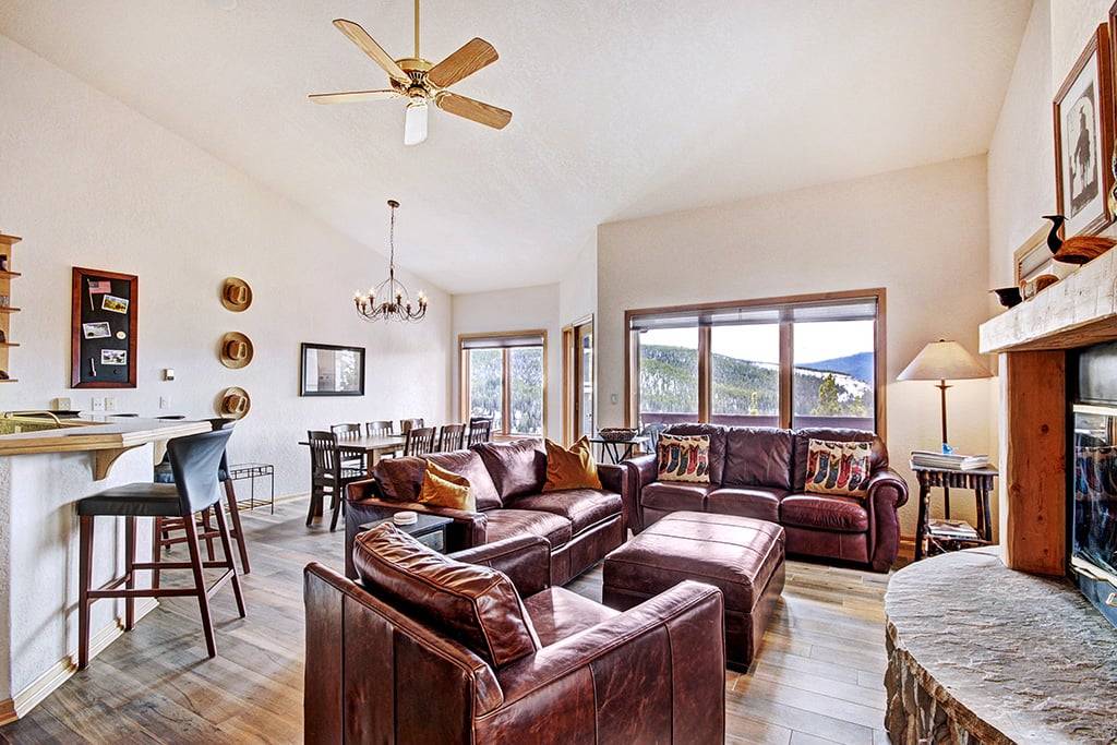 Living Area - Charter Ridge 60 Breckenridge Vacation Rental Living Area - Charter Ridge 60 Breckenridge Vacation Rental