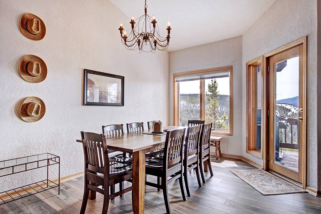 Dining Area - Charter Ridge 60 Breckenridge Vacation Rental Dining Area - Charter Ridge 60 Breckenridge Vacation Rental