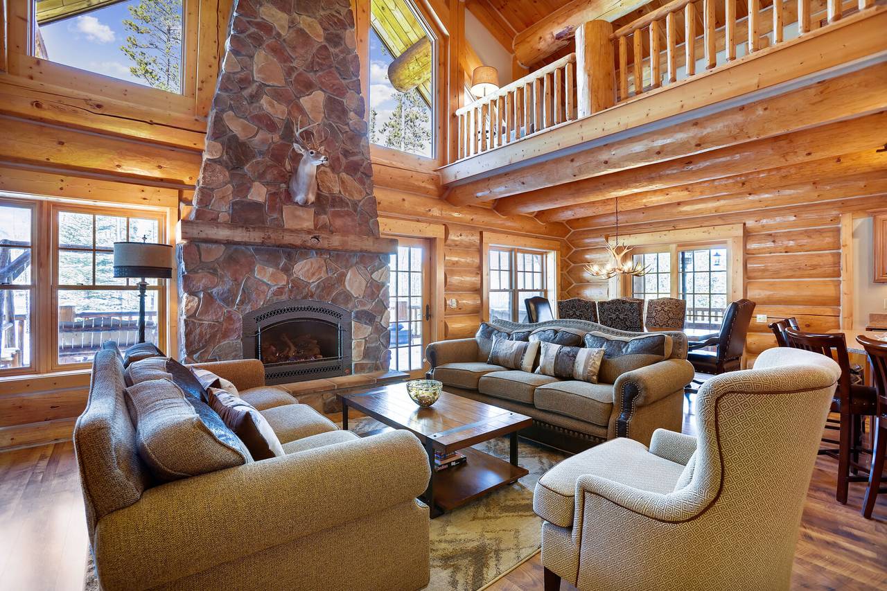 Living Area - Fireside Retreat - Breckenridge Vacation Rental Living Area - Fireside Retreat - Breckenridge Vacation Rental