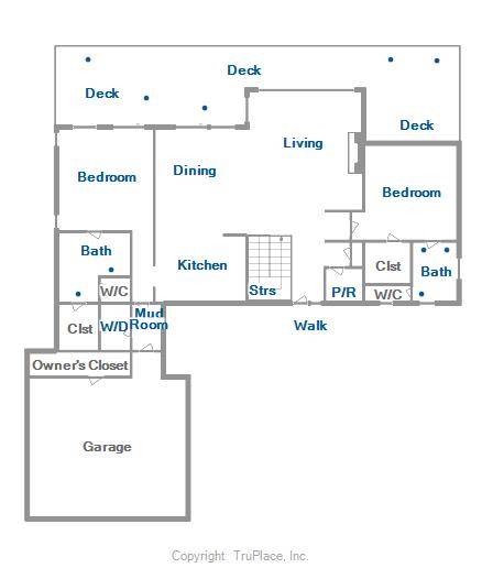Floor Plan - Golden Fox House - Breckenridge Vacation Rental Floor Plan - Golden Fox House - Breckenridge Vacation Rental