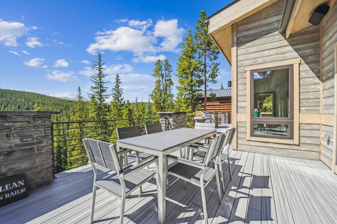 Deck - Golden Fox House - Breckenridge Vacation Rental Deck - Golden Fox House - Breckenridge Vacation Rental