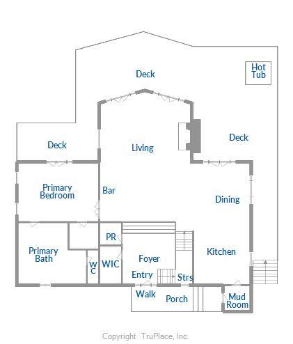 Floor Plan - Goldenview Lodge - Breckenridge Vacation Rental Floor Plan - Goldenview Lodge - Breckenridge Vacation Rental