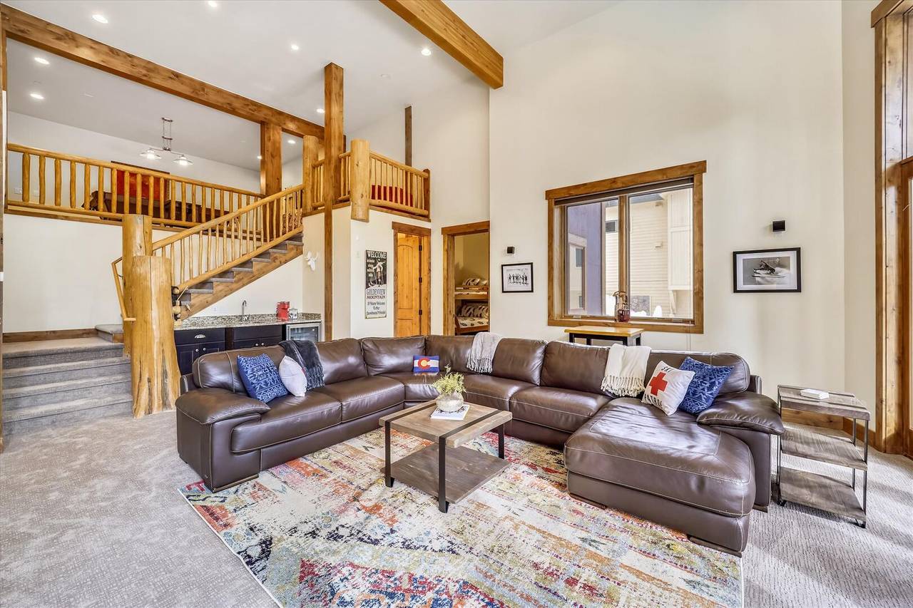 Living Area - Goldenview Lodge - Breckenridge Vacation Rental Living Area - Goldenview Lodge - Breckenridge Vacation Rental