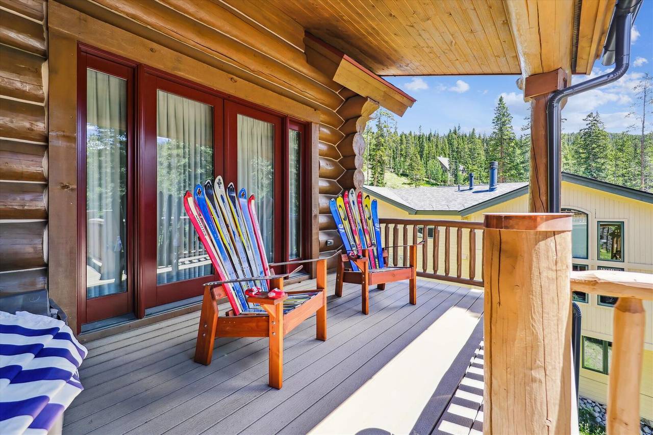 Deck - Goldenview Lodge - Breckenridge Vacation Rental Deck - Goldenview Lodge - Breckenridge Vacation Rental