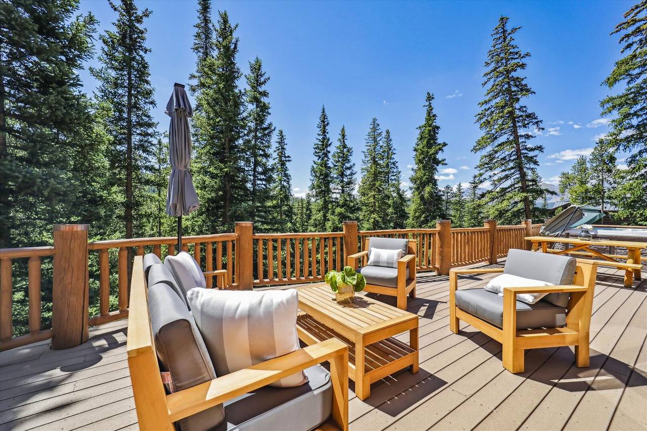 Deck - Goldenview Lodge - Breckenridge Vacation Rental Deck - Goldenview Lodge - Breckenridge Vacation Rental