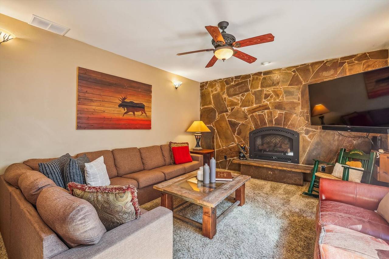 Living Area - High Point Lodge - Breckenridge Vacation Rental Living Area - High Point Lodge - Breckenridge Vacation Rental