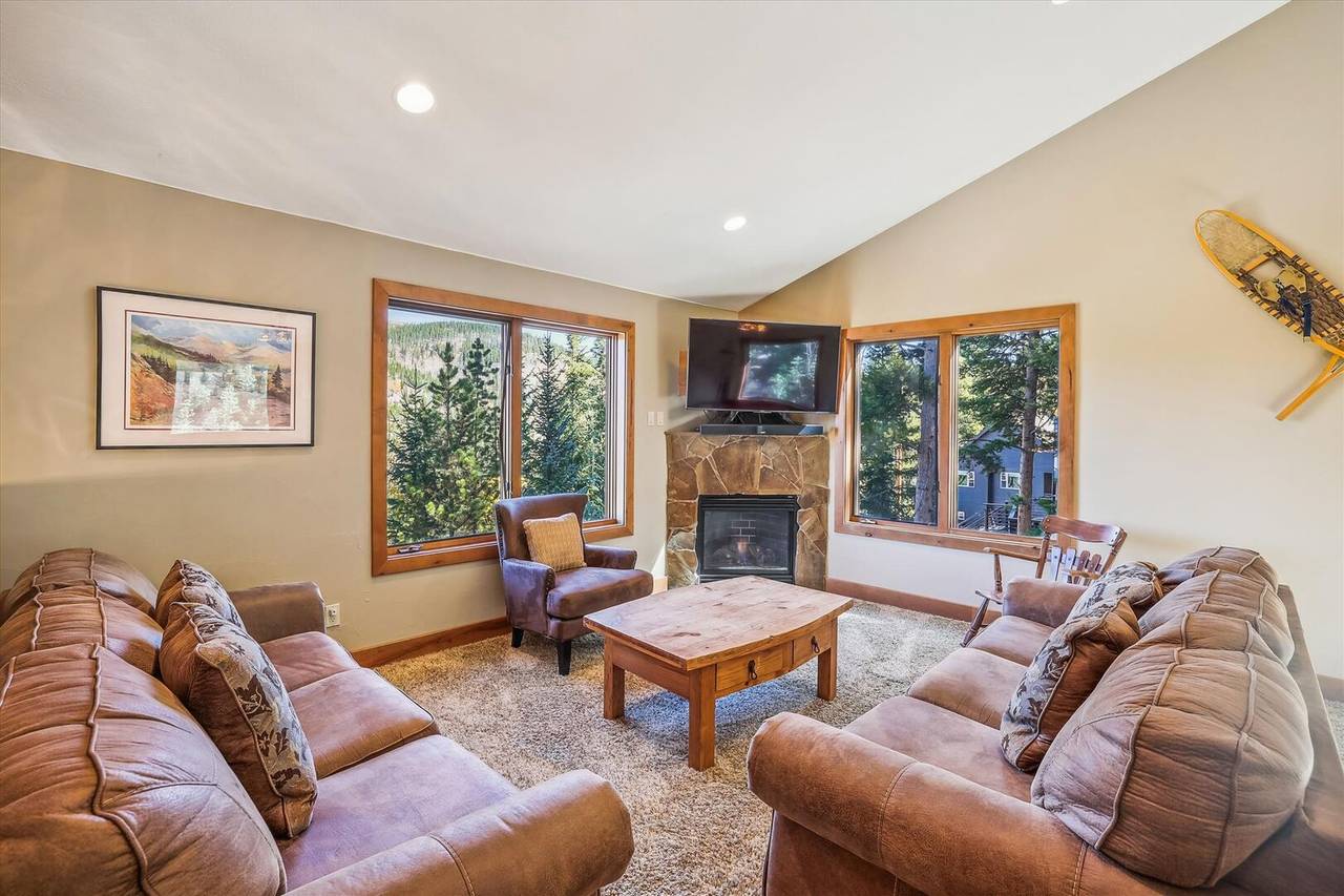 Living Area - High Point Lodge - Breckenridge Vacation Rental Living Area - High Point Lodge - Breckenridge Vacation Rental