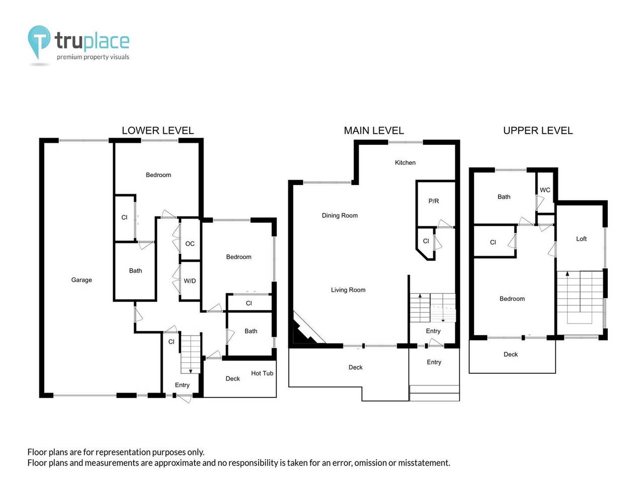 Floor Plan - Highland Greens 56 - Breckenridge Vacation Rental Floor Plan - Highland Greens 56 - Breckenridge Vacation Rental