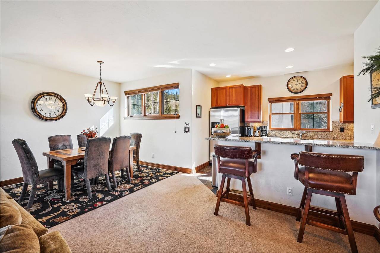 Dining Area - Highland Greens 56 - Breckenridge Vacation Rental Dining Area - Highland Greens 56 - Breckenridge Vacation Rental