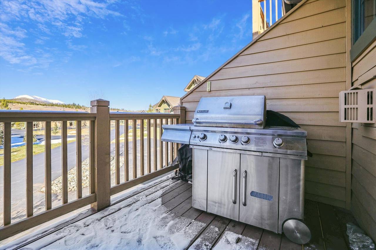 Balcony - Highland Greens 56 - Breckenridge Vacation Rental Balcony - Highland Greens 56 - Breckenridge Vacation Rental