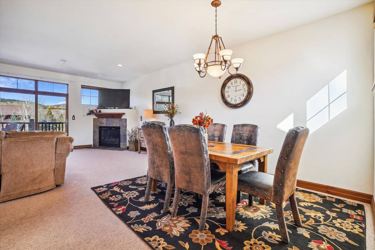 Dining Area - Highland Greens 56 - Breckenridge Vacation Rental Dining Area - Highland Greens 56 - Breckenridge Vacation Rental