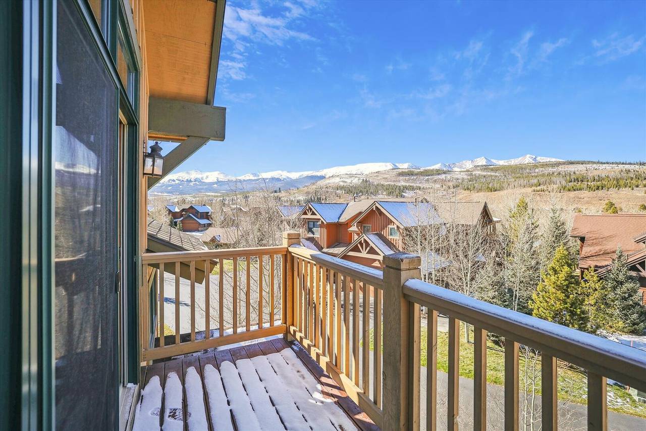 Balcony - Highland Greens 56 - Breckenridge Vacation Rental Balcony - Highland Greens 56 - Breckenridge Vacation Rental
