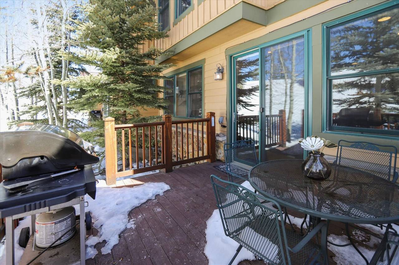 Deck - Highland Greens 71 - Breckenridge Vacation Rental Deck - Highland Greens 71 - Breckenridge Vacation Rental