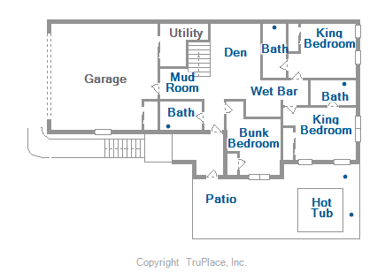 Floor Plan - Highwoods at Shock Hill - Breckenridge Vacation Rental Floor Plan - Highwoods at Shock Hill - Breckenridge Vacation Rental