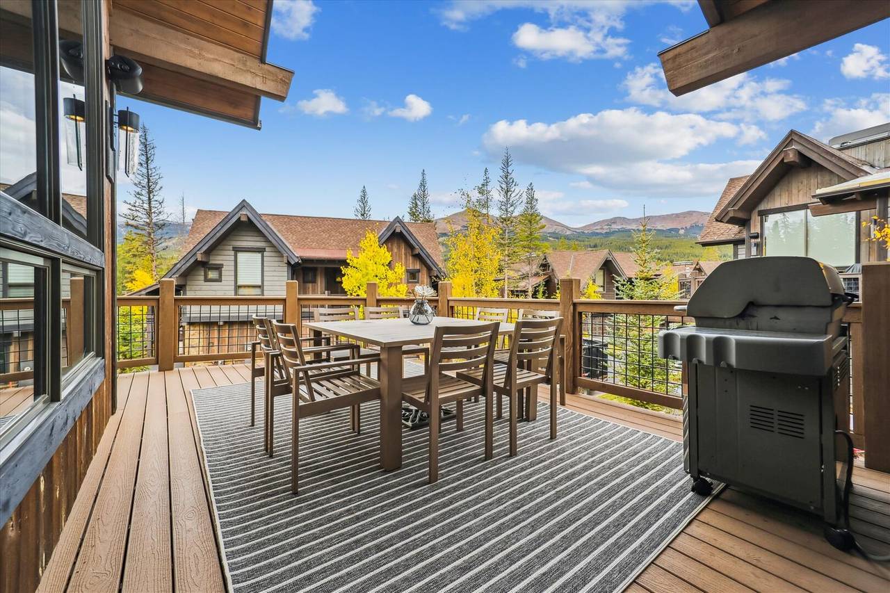 Deck - Highwoods at Shock Hill - Breckenridge Vacation Rental Deck - Highwoods at Shock Hill - Breckenridge Vacation Rental