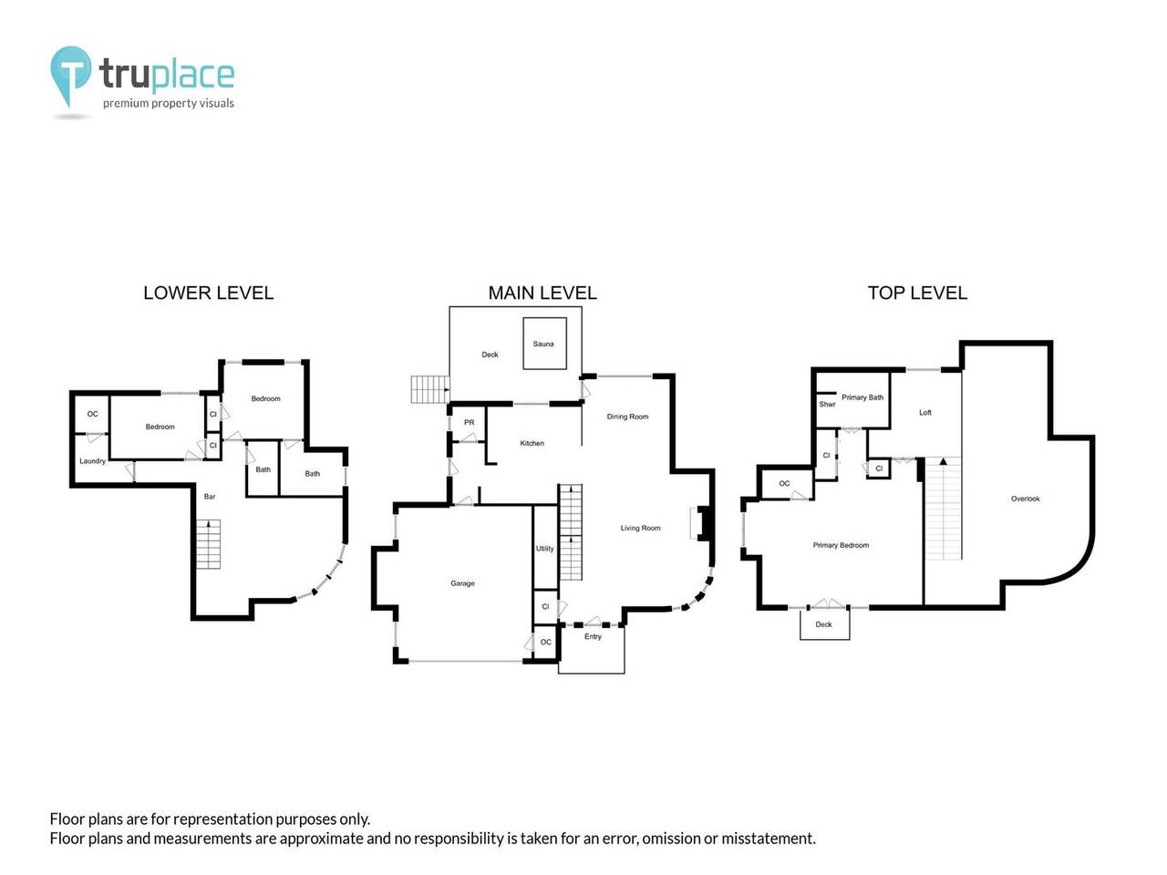 Floor Plan - Lupine Chalet - Frisco Vacation Rental Floor Plan - Lupine Chalet - Frisco Vacation Rental