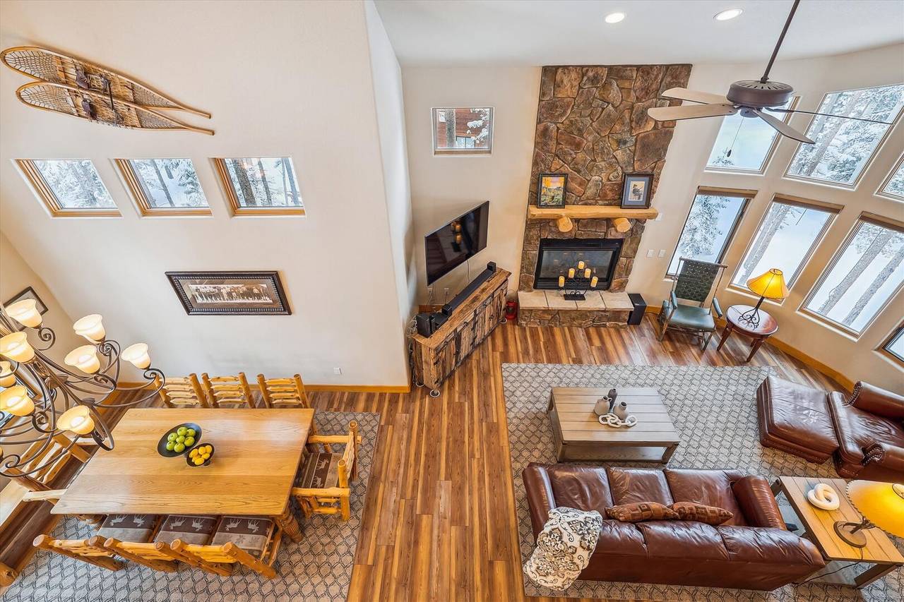 Living Area - Lupine Chalet - Frisco Vacation Rental Living Area - Lupine Chalet - Frisco Vacation Rental