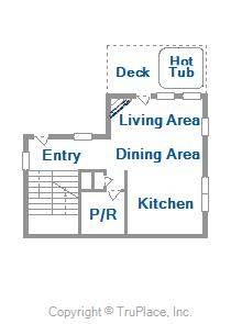Floor Plan - Main Street Retreat - Breckenridge Vacation Rental Floor Plan - Main Street Retreat - Breckenridge Vacation Rental