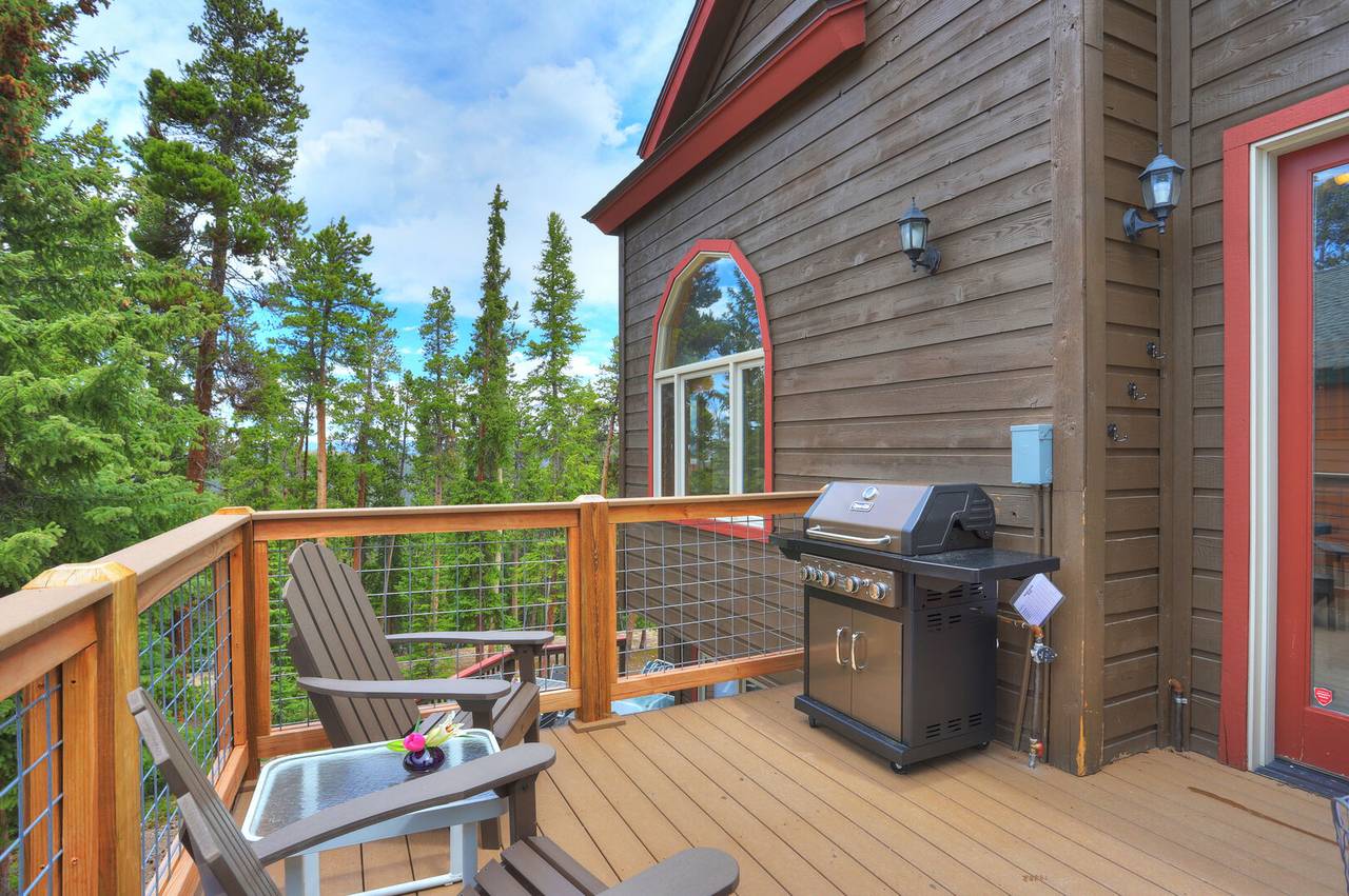Deck - Marble Mountain Retreat - Breckenridge Vacation Rental Deck - Marble Mountain Retreat - Breckenridge Vacation Rental